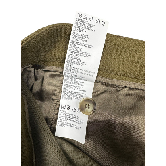 MM6 Maison Margiela Trousers Womens Size US 10 (IT 46) Wool Blend Pants Trousers - Picture 10 of 10